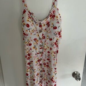 No Boundaries Floral Print Dress